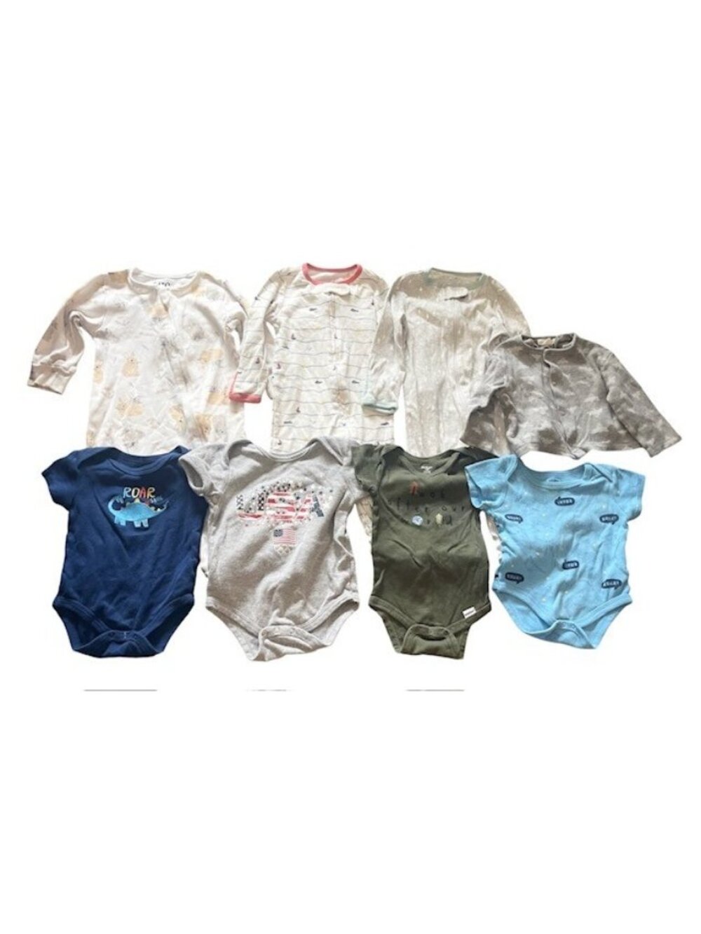 Baby Clothes Lot 3-6 Months Gerber Team USA Janie Jack 8 Pc Bundle NWOT 3-6M 3M